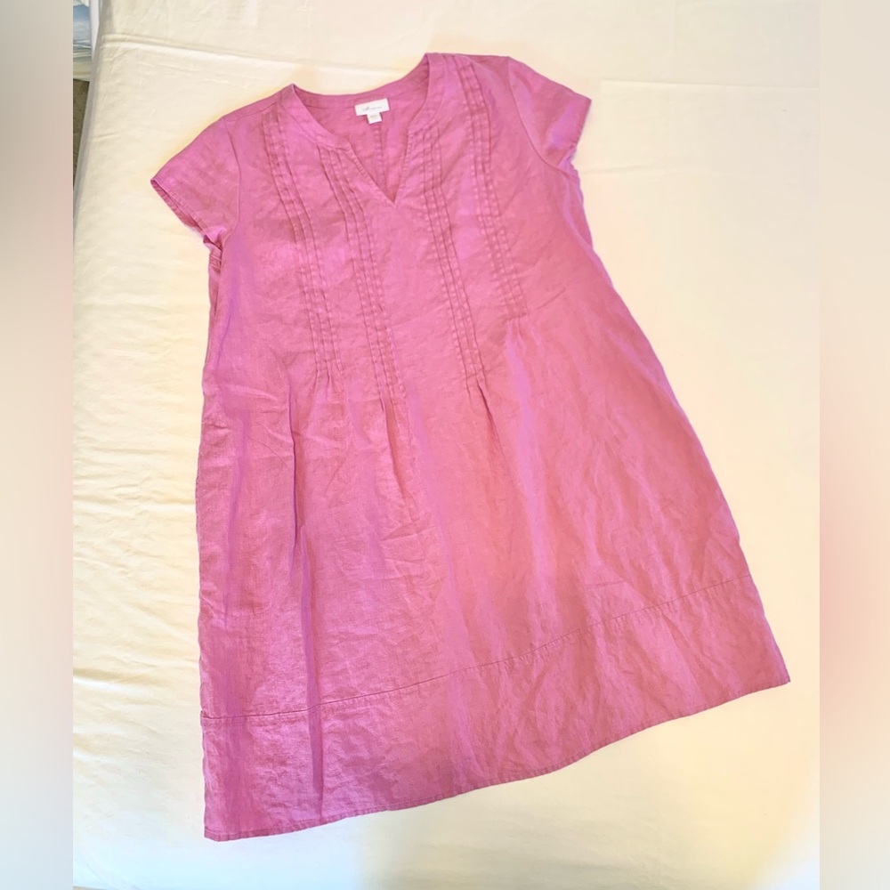 J. Jill Linen Dress Size Large Petite